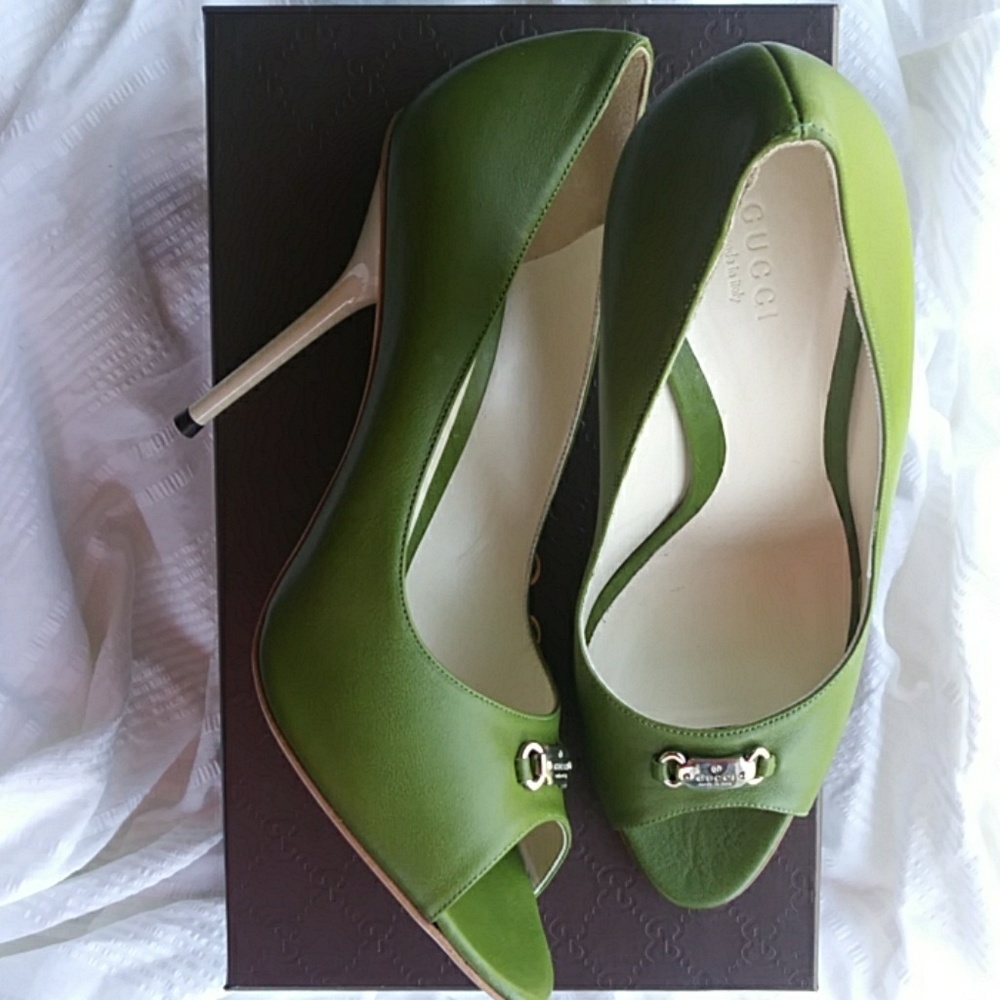 👡Authentic Gucci NWOT Stiletto Heels - Picture 3 of 6
